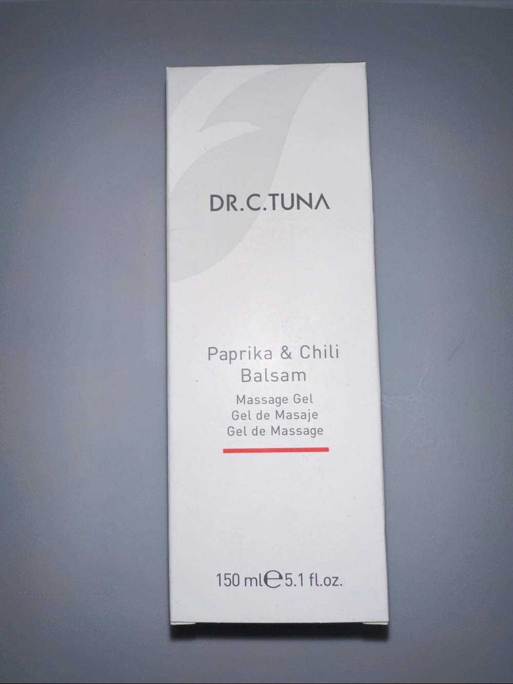 DR.C.TUNA Paprika & Chili Balsam Massage Gel - White
